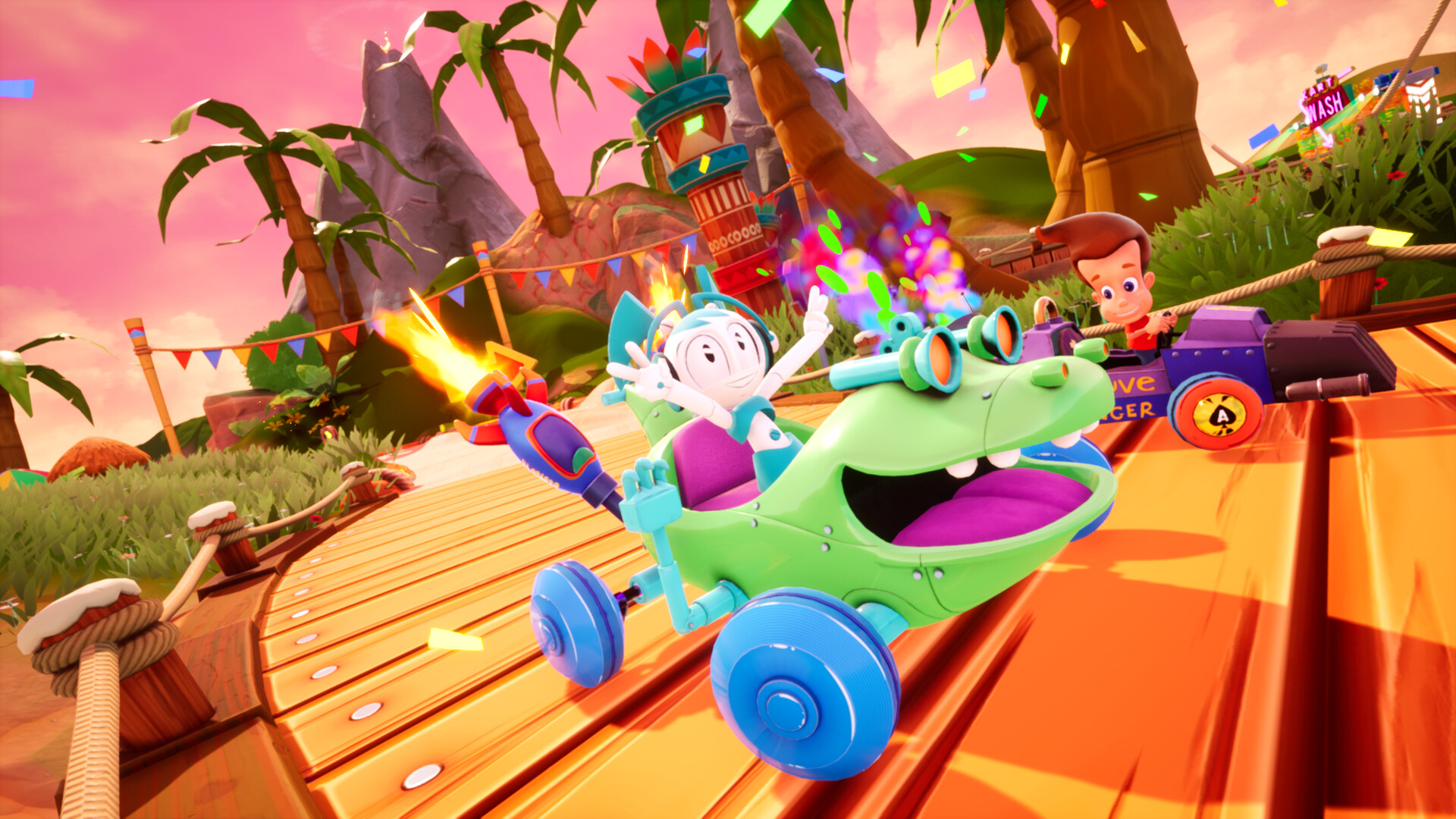 Nickelodeon Kart Racers 3: Slime Speedway — доступна в PS Plus Deluxe